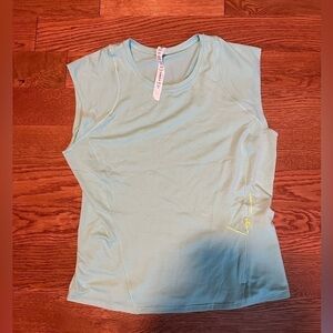 LULULEMON cap sleeve hiking top